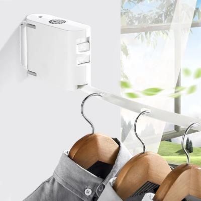 China Modern Hot New Indoor Retractable Clothesline Wall Mounted Laundry Clotheslines for sale