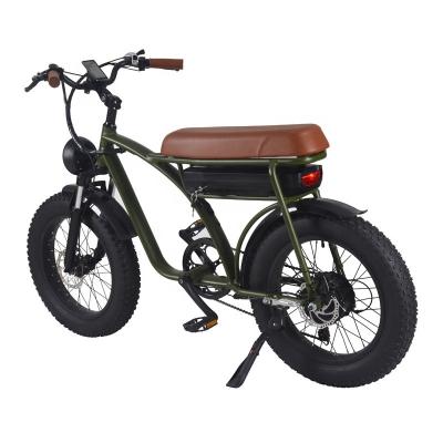 China Aluminum alloy fat tire bicycle 500w ebike 36V/48V electric e-bike for sale