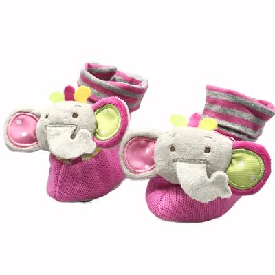 China Handsome Plush Baby Plush Baby Slippers Animal Elephant Slipper for sale