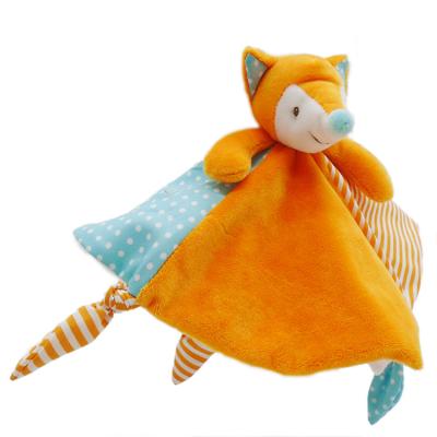 China Colorful Foldable Plush Fox Baby Comforter Baby Like Blanket Accept Custom Made for sale