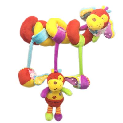 China Crib Spiral Decoration Plush Shape Soft Stuffed Toy for sale