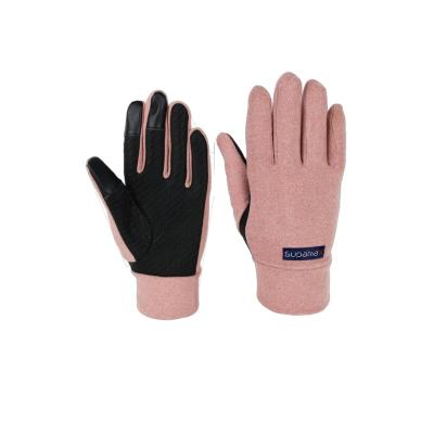 China 2022 Fashion Stretch Polypro Cotton Fabric Winter Working Gloves Manufacturer for sale