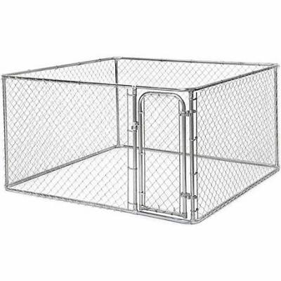 China Durable Galvanized Chain Link Large Dog Kennel Kennel Used Dog Kennels And Runs For Sale for sale