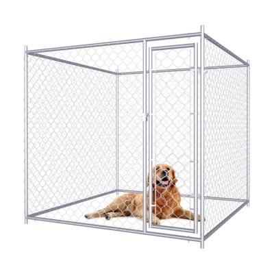 China doors & Pens Wholesale Low Price Outdoor Large Chain Link Dog Kennel Dog Fence For Sale for sale