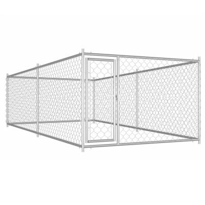 China Durable Heavy Duty Large Dog Kennels Outdoor Large Dog Cages Stainless Steel Metal Kennels for sale