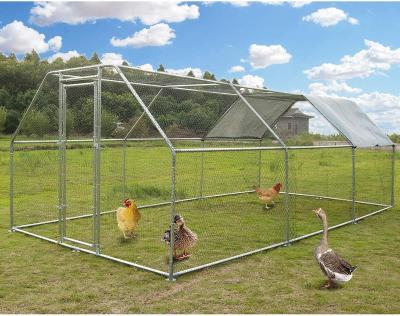 China Farms 6m x 3m x 2m large garden chicken run /Walk in the chicken pen for sale