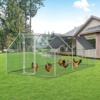 China Farm Outdoor Exercise Chicken Cage /Chicken Pens /Walk In Chicken Run for sale