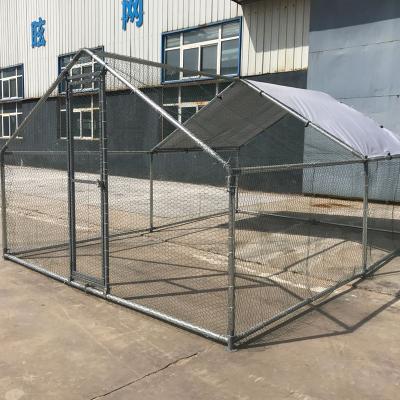 China Large Sustainable Metal Chicken Cage Backyard Hen House Chicken House for sale