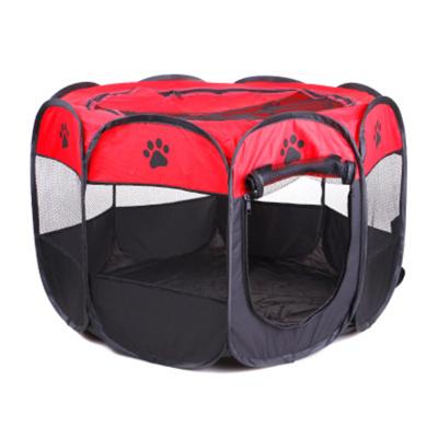 China Indoor/Outdoor Breathable Portable Foldable Pet Exercise Dog/Cat/Puppy Playpen Kennel for sale