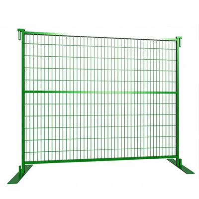 China Easily Assembled Canada Construction Site Standard Galvanized Temporary Fence for sale