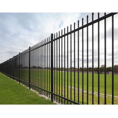 China Easily assembled high quality modern metal fence/cheap fences for garden, tubular fence, lowes wrought iron railings for sale