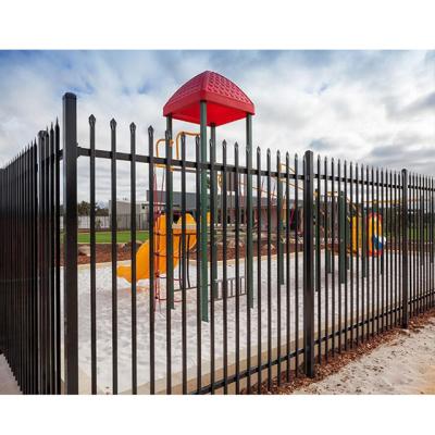 China Easily Assembled Wholesale Easily To Compile Modern Steel Fence Design for sale