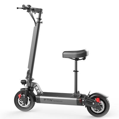 China Coswheel Unisex Detachable Seat Scooter 10 Inch Electric Scooter 2 Wheel Standing Foldable Electric Scooter for sale