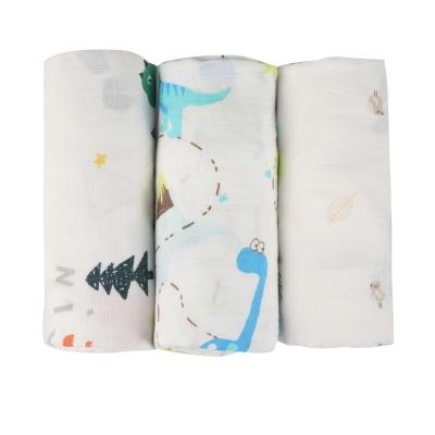 China New Design 100% Cotton Fabric Flame Retardant Organic Muslin Wrap Baby Blanket for sale