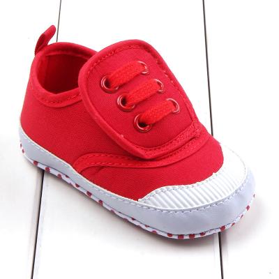 China Other 2018 new arrival hook&loop strap design canvas baby shoes for sale