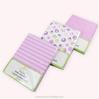 China 100% Cotton Anti-slip Colorful Printing Infant Waterproof Urine Mat Blanket for sale