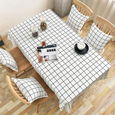 China PVC Waterproof Modern Home Waterproof Oilproof Tablecloth Party Tablecloth Study Office Tablecloth Rectangle for sale