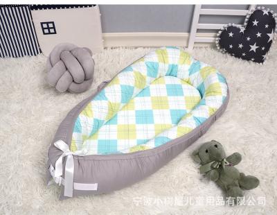 China Folded Co-sleeping Baby Sofa Baby Nest for Baby Lounger/Boys/Girls Hutch Original Ultra Soft Newborn Cradle for sale