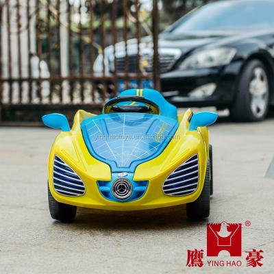 China Ride On Toy Spiderman Style Fun Battery Operated RC Car Control Kids Ride On Car for sale