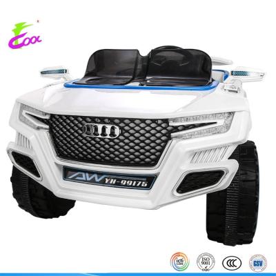 China *With music & trumpt & 2017 *Slow Speed ​​*Slow/Fast Light 2 Seat Electric Toy Car 12V Hummer Ride On Car Kids Toys for sale