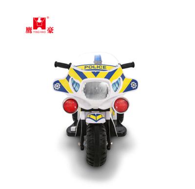 China With 2018 Tailbox Motorcycle Ride On Police Toy Kids Motor Bike OEM Available for sale