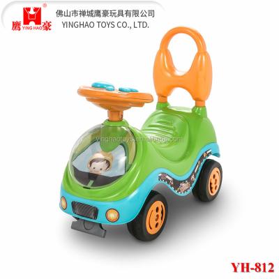 China With music & Cheap Outdoor Baby Walker Plastic Kids Horn Ride On Push And Pedal Car Toy With Music for sale