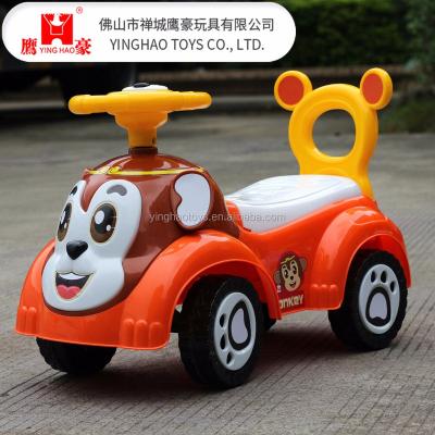 China Plastic Music Ride On Car Kids Sliding Car With Music Push And Pedal Ride On Toy for sale