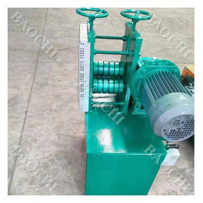 China Metal Sheet Stamping Wire Straightening And Slitter Steel Bar Straightening And Cutting Leveling Machine for sale