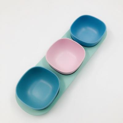 China New Design Home Eco - Friendly Bamboo Fiber Snack Bowl Tableware With Biodegradable Material for sale