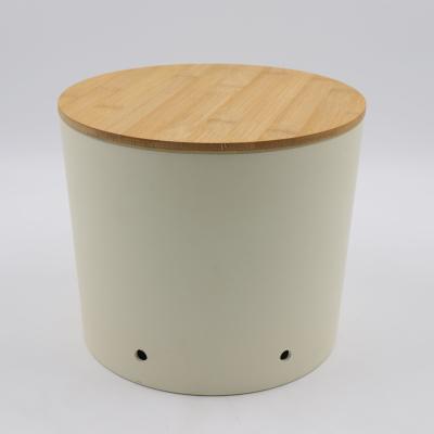 China Personility Solid Color Environmental Bamboo Fiber Container for sale