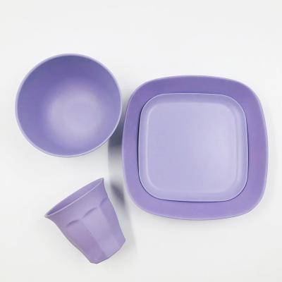 China Western China Factory Style Biodegradable Italian Dinnerware Set for sale