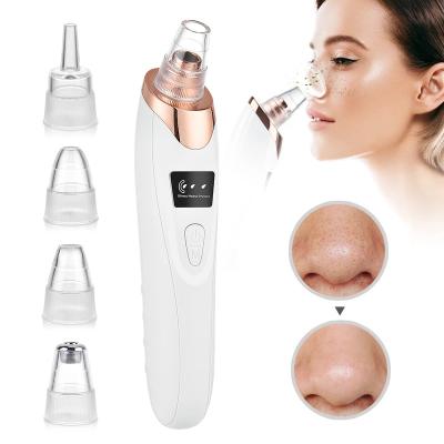 China Black Head Blackhead Remover USB Pore Remover Comedone Spot Refillable Acne Blackhead Facial Pimple Black Head Vacuum Suction Removal Extractor Care Tools for sale