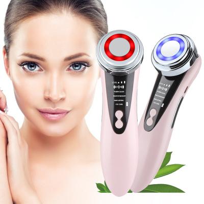 China Face Lift Beauty DeviceLED Therapy Skin Rejuvenation Eye Care Face Massager Facial Cleansing Microcurrent Facial Tone Device for sale