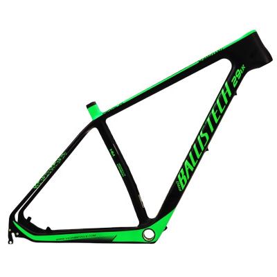 China Mountain Bikes Painting Finished Chinese Hot Sale Carbon Frames 29er MTB Mountain Bicycle Frame Set for sale