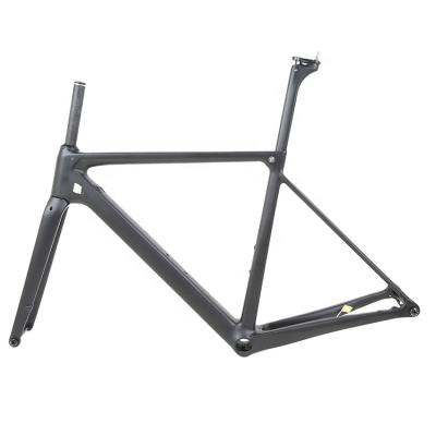 China Super Lightweight Mountain Bikes Disc Carbon Fiber T700 T800 Road Bike Frame New For Road Racing Bike for sale