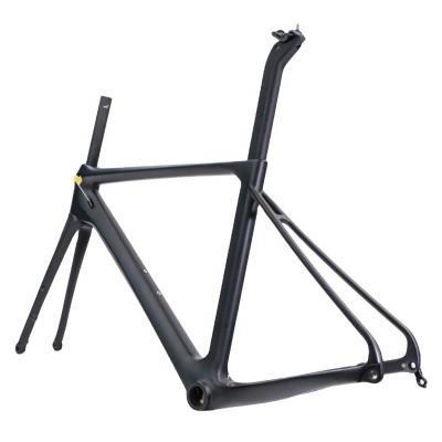 China Black Or Customized Premium Bicycle Carbon Fiber Road Bike OEM Mountain Bikes Frame for sale