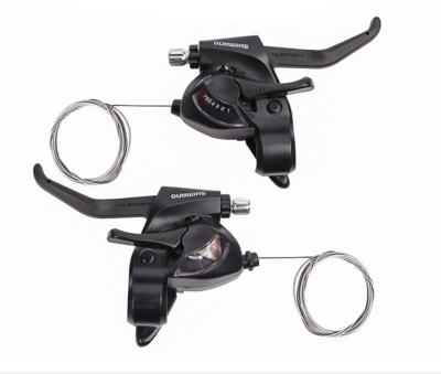 China ST-EF41 MTB transmission dial bicycle shift lever 3x7S suitable for SL-EF41 3*7 mountain bikes for sale