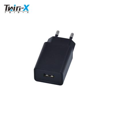 China Mobile Phone Black Euro 5V0.5A 5V1A 5V2A 5V2.4A Above Rohs CE RTL Certified USB Switch Power Supply for sale