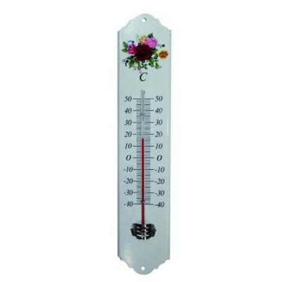 China Outdoor metal garden thermometer for sale