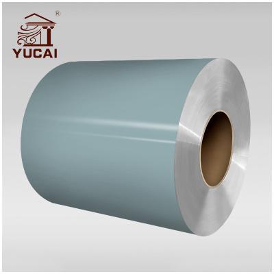 China Bionic Skin-touch Surface Blue 1000 Series 3000 Series 5000 Series 0.28mm 0.32mm 0.48mm color coated aluminum coil for sale