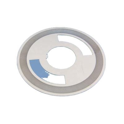 China Engine Parts Acid Etching 0.08mm Encoder Optical Rotary Etching Disc for sale