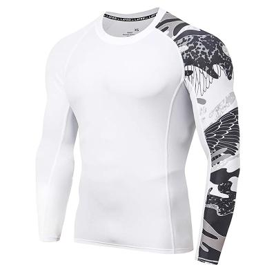 China Muttahida Majlis-e-Amal Rashguard Spandex/Polyester Rashguard Fully Customized Rash Guards BJJ Sublimation Rashguards for sale