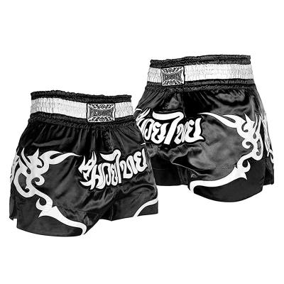 China High Quality Polyester/Cotton Kickboxing Muay Thai Shorts/Men Muay Good Quality Boxing Muttahida Majlis-e-Amal Thai Fight Shorts for sale