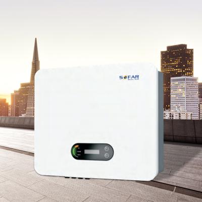 China Best Three Phase On-grid 400V 11000VA 3.3kw Solar Hybrid Inverter 430*375*179mm for sale