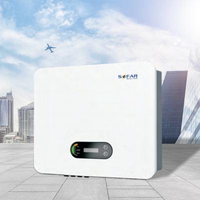 China 5.5 KW On-grid 400V 11000VA 24v solar mppt solar inverter with lithium battery 430*375*179mm for sale