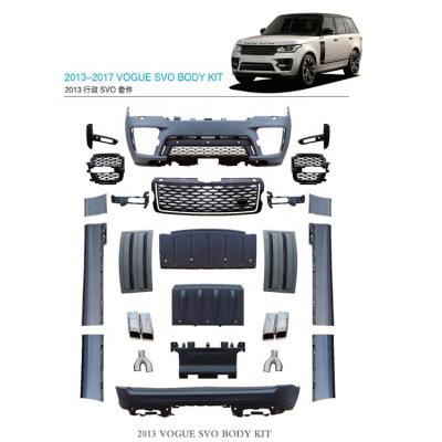 China Hot Sale Car Body Kit For Range Rover Vogue Body Kit For Land Rover Range Rover Vogue 2013-2017 L405 Svo Body Kit for sale