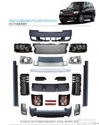 China Bodykit For Range Rover Vogue 2010-2012 Autobiography L322 SVA Body Kit For Range Rover Vogue 2002-2009 Body Parts Range Rover Vogue 2010-2012 Upgrade Chain for sale