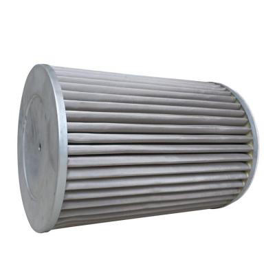 China Net Stainless Steel Natural Gas Filter Element Mfiltration G4.0 Dust Used In Air Compressor Stainless Steel Filter for sale