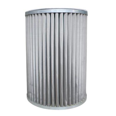 China Net Stainless Steel Natural Gas Filter Element Mfiltration G4.0 CO2 Gas Filter For CNC Machine Stainless Steel for sale