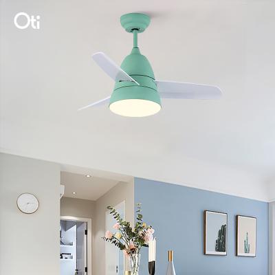 China Cooling Decorative Air+LED Light China Factory Fancy Design Modern Ceiling Fan Led Light With Remote And Light for sale